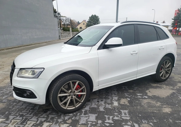 Audi SQ5 cena 109000 przebieg: 123000, rok produkcji 2016 z Bochnia małe 46